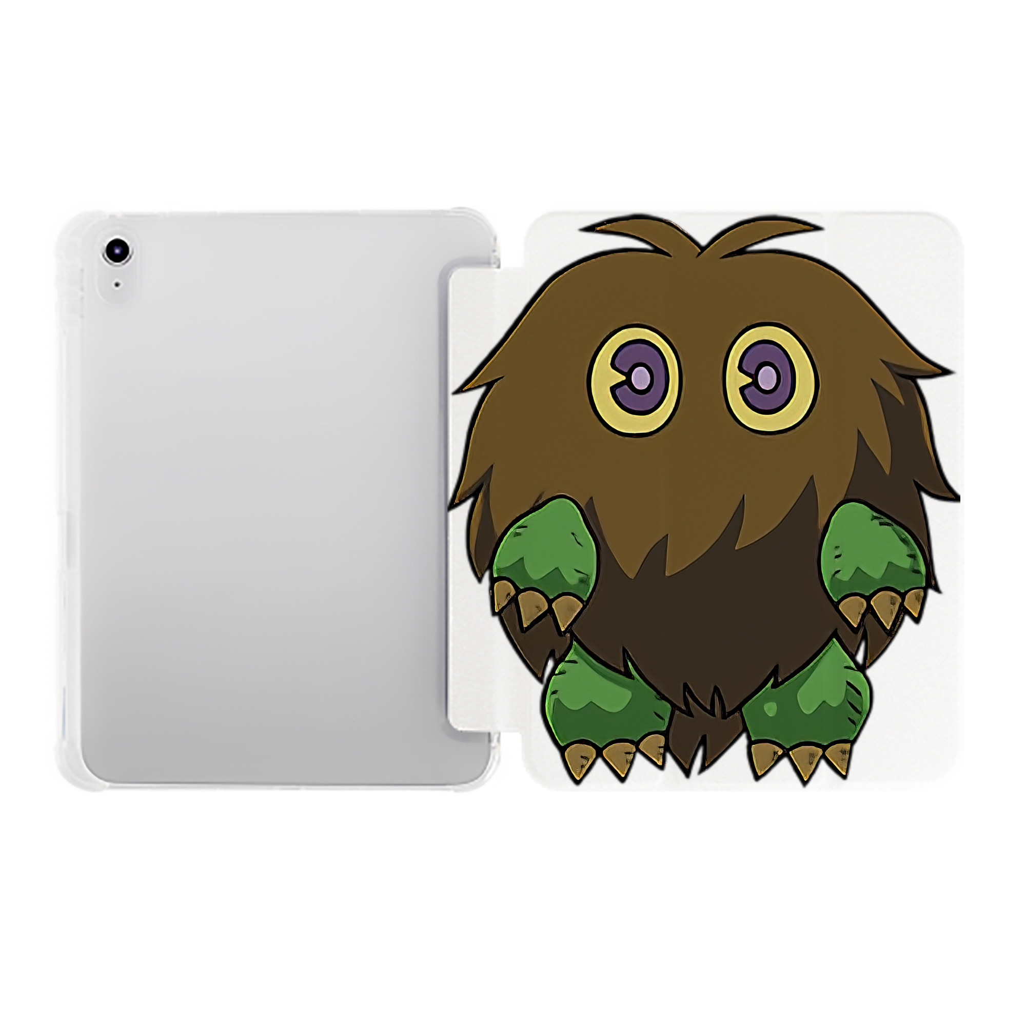 （画像用） 遊☆戯☆王 Yu-Gi-Oh! IPad ケース ペン収納付き 三つ折りスタンド PUレザー×シリコン 対応機種9.5/10.5/10.9インチ